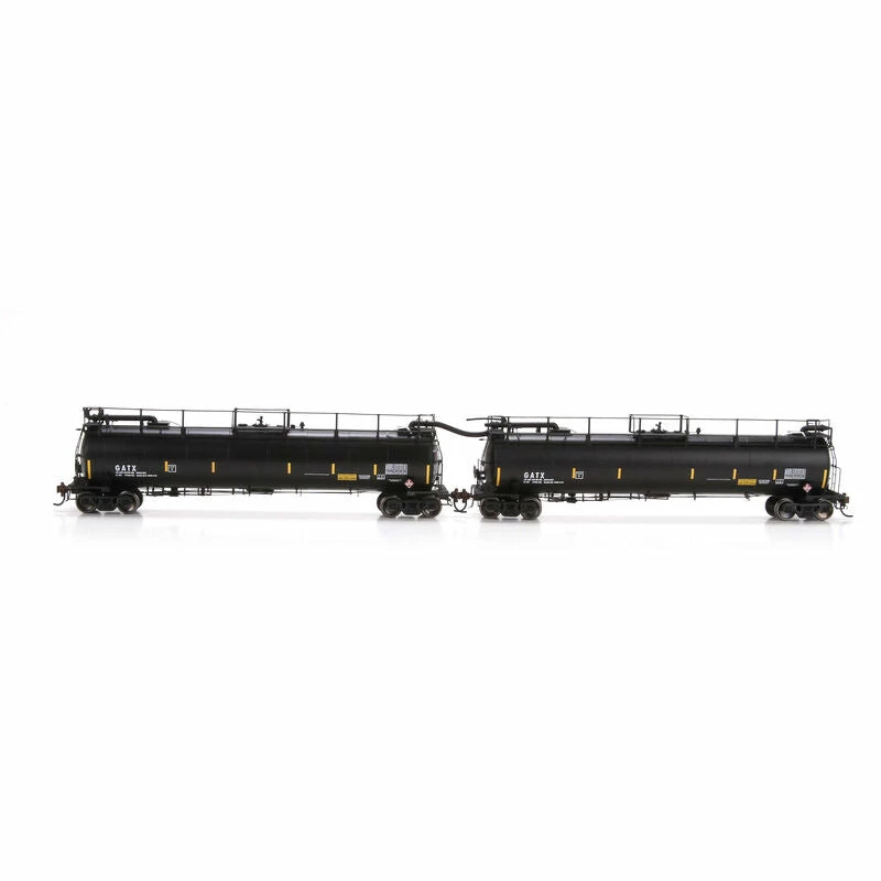 Athearn Genesis G67850 HO Scale Tank Train A/B SetGATX No # 3 Athearn Genesis G67850 HO Scale Tank Train A/B SetGATX No # - Image 3