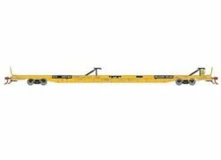 Athearn Genesis G69598 HO Scale F89-F TOFC Flatcar Trailer Train Yellow TTX 155700