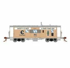 Athearn Genesis G78550 HO Scale ICC Caboose Chessie B&O C-3771 With Lights