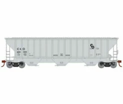 Athearn RTR 22267 HO Scale PS 4740 Covered Hopper Chesapeake & Ohio C&O 603322