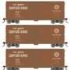 Athearn RTR 69453 HO Scale 40' Modernized Boxcar Seaboard Air Line SAL 3 Pack