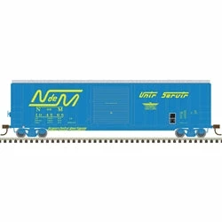 Atlas 20005642 HO Scale 50' Berwick Boxcar Nacionales De Mexico NdeM 104279 1 Atlas 20005642 HO Scale 50' Berwick Boxcar Nacionales De Mexico NdeM 104279
