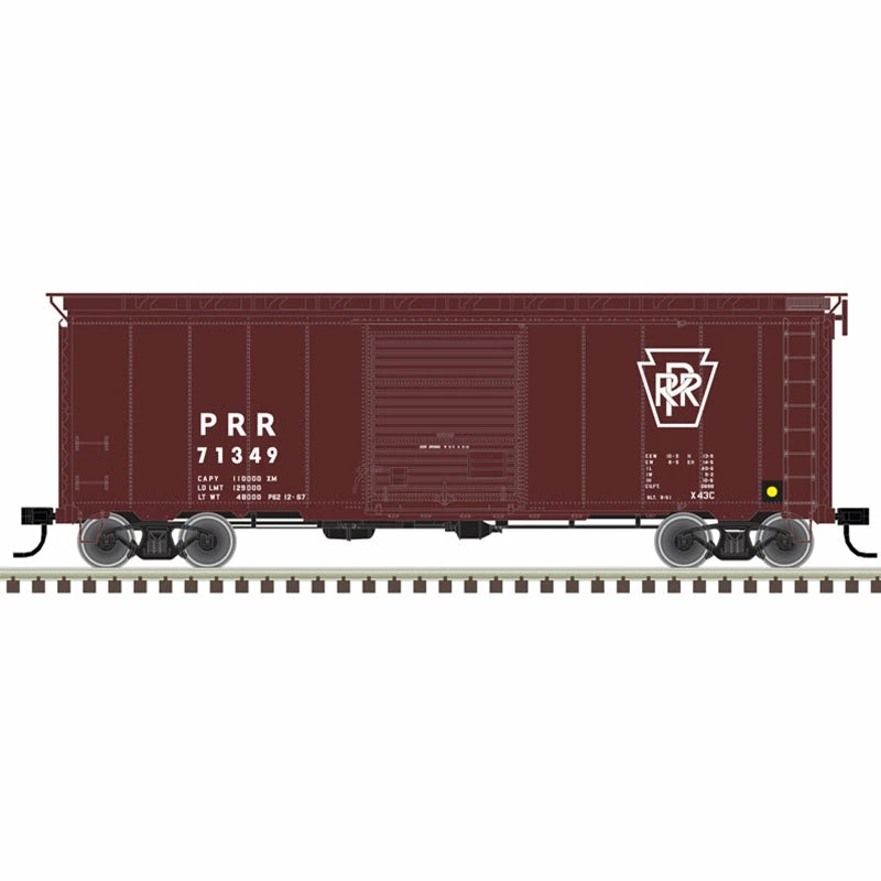 Atlas 20006827 HO Scale 40' Post War Boxcar Pennsylvania PRR 71239 1 Atlas 20006827 HO Scale 40' Post War Boxcar Pennsylvania PRR 71239