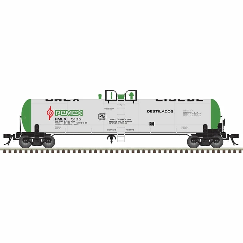 Atlas 20006981 HO Scale 20,700 Gallon Tank Car Pemex PMEX 5146 1 Atlas 20006981 HO Scale 20,700 Gallon Tank Car Pemex PMEX 5146