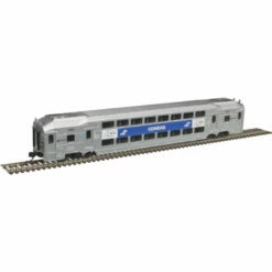 Atlas 50005370 N Scale Multi-Level Commuter Coach Trailer NJ Transit Conrail Heritage NJT 7681