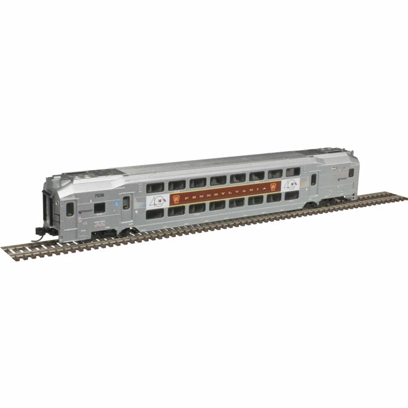 Atlas 50005374 N Scale Multi-Level Commuter Cab Car NJ Transit PRR NJT 7036 1 Atlas 50005374 N Scale Multi-Level Commuter Cab Car NJ Transit PRR NJT 7036