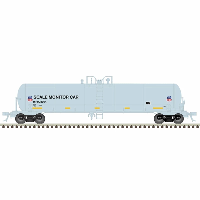 Atlas Master 50006312 N Scale 20,700 Gallon Tank Car Scale Test Car Union Pacific UP 903025 1 Atlas Master 50006312 N Scale 20,700 Gallon Tank Car Scale Test Car Union Pacific UP 903025