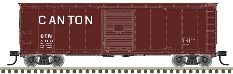 Atlas 50006390 N Scale USRA Steel Rebuilt Boxcar Canton Railroad CTN 611 1 Atlas 50006390 N Scale USRA Steel Rebuilt Boxcar Canton Railroad CTN 611