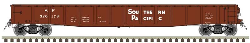 Atlas 50006417 N Scale ACF 70 Ton 52' Gondola Southern Pacific SP 320178 1 Atlas 50006417 N Scale ACF 70 Ton 52' Gondola Southern Pacific SP 320178