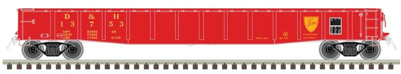 Atlas 50006425 N Scale ACF 70 Ton 52' Gondola Delaware & Hudson D&H 13856 1 Atlas 50006425 N Scale ACF 70 Ton 52' Gondola Delaware & Hudson D&H 13856