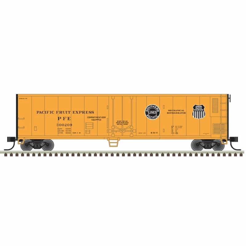 Atlas 50006470 N Scale 50' Mechanical Reefer PFE 300212 1 Atlas 50006470 N Scale 50' Mechanical Reefer PFE 300212