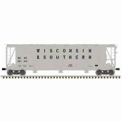 Atlas Master 50006341 N Scale 3500 Dry-Flo Covered Hopper Wisconsin Southern WSOR 501310