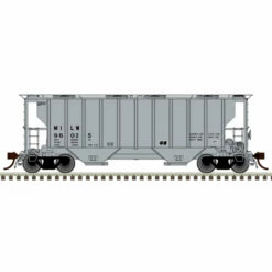 Atlas Master Plus 20007123 HO Scale Portec 3000 Covered Hopper Milwaukee Road MILW 96089