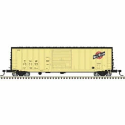 Atlas N Scale 50006357 50' Precision Design Boxcar Chicago NorthWestern C&NW 155152