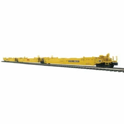 Atlas O Master 3003055B O Scale Gunderson MAXI-IV 3 Unit Well Car Yellow TTX