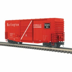 Atlas O Trainman 2001132 O Scale Hy-Cube Boxcar Burlington CB&Q