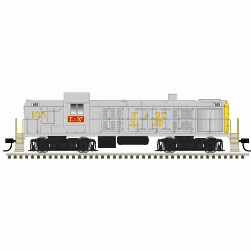 Atlas Silver 40005488 N Scale ALCo RS-3 Diesel Louisville & Nashville L&N 110 1 Atlas Silver 40005488 N Scale ALCo RS-3 Diesel Louisville & Nashville L&N 110