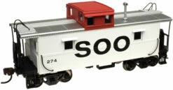 Atlas Trainman 11348 HO Scale Cupola Caboose SOO Line 273 - NOS