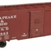 Atlas Trainman 20002528 HO Scale 40' 1937 AAR Boxcar Kit Chesapeake & Ohio C&O 4444 - NOS