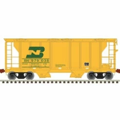 Atlas Trainman 20006594 HO Scale PS-2 Covered Hopper Burlington Northern Scale Monitor Car BN 979038