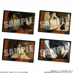 Bandai Attack On Titan - Shingeki No Kyojin The Final Season Wafer 2 20 Pack BOX -Bandai Sales Store attack on titan shingeki no kyojin the final season wafer 2 20 pack box 3