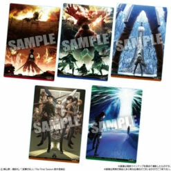 Bandai Attack On Titan - Shingeki No Kyojin The Final Season Wafer 2 20 Pack BOX -Bandai Sales Store attack on titan shingeki no kyojin the final season wafer 2 20 pack box 5