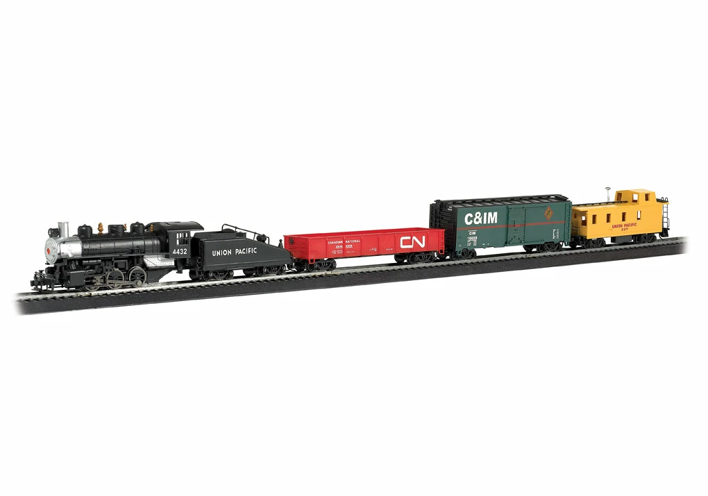 Bachmann 00692 HO Scale UnionPacific Flyer Steam Starter Train Set 2 Bachmann 00692 HO Scale UnionPacific Flyer Steam Starter Train Set - Image 2