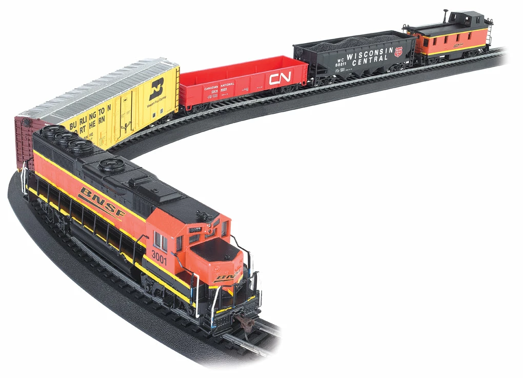 Bachmann 00706 HO Scale Rail Chief BNSF Train Set 2 Bachmann 00706 HO Scale Rail Chief BNSF Train Set - Image 2