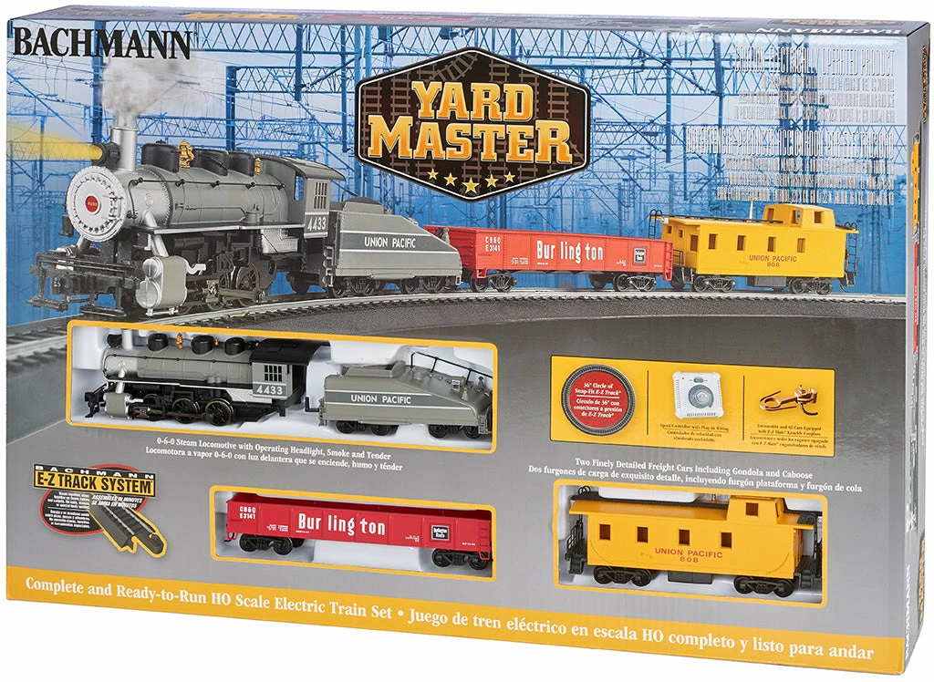 Bachmann 00761 HO Scale Yard Master Union Pacific Starter Train Set 1 Bachmann 00761 HO Scale Yard Master Union Pacific Starter Train Set