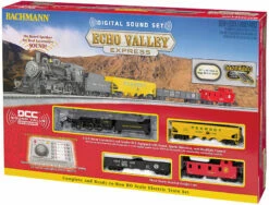 Bachmann 00825 HO Scale Echo Valley Model Train Set With DCC And Sound