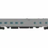 Bachmann 14803 HO Scale 85' Dining Car Painted Unlettered Aluminum