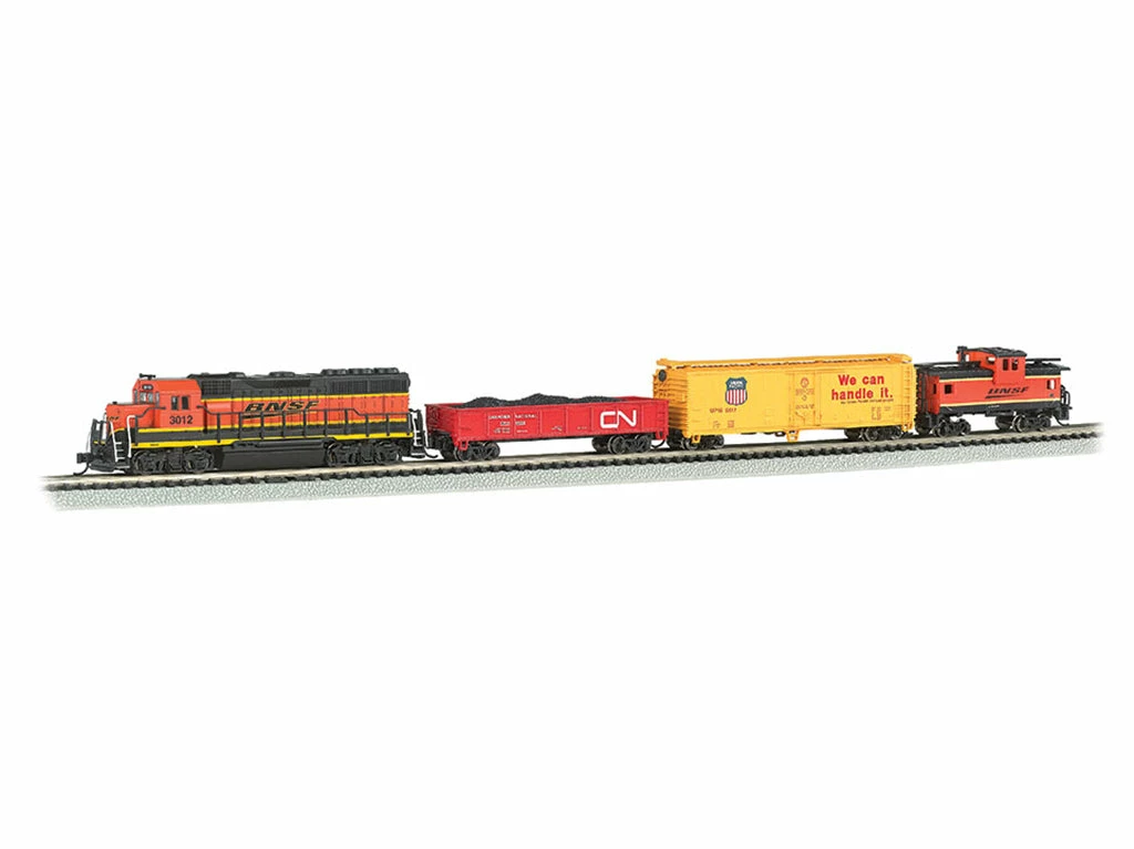 Bachmann 24132 N Scale Roaring Rails BNSF Train Set With DCC And Sound 1 Bachmann 24132 N Scale Roaring Rails BNSF Train Set With DCC And Sound