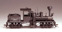 Bachmann 25657 On30 Scale Two Truck Shay Steam Loco Greenbrier & Big Run Lumber #6 - NOS