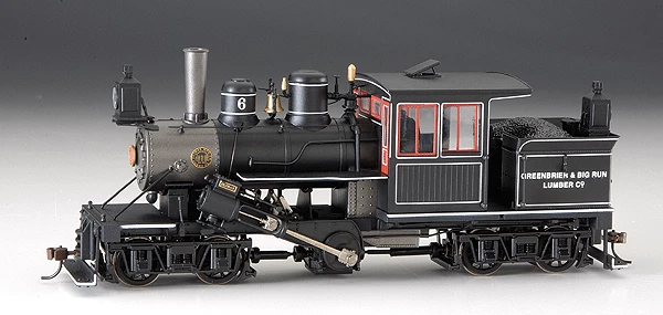 Bachmann 25757 On30 Scale 28 Ton 2 Truck Climax Steam Loco Greenbrier & Big Run Lumber #6 - NOS 1 Bachmann 25757 On30 Scale 28 Ton 2 Truck Climax Steam Loco Greenbrier & Big Run Lumber #6 - NOS