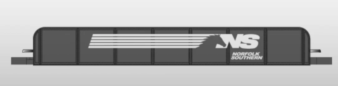 Bachmann 44655 N Scale E-Z Track Girder Bridge Norfolk Southern NS 1 Bachmann 44655 N Scale E-Z Track Girder Bridge Norfolk Southern NS