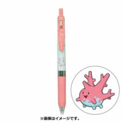 Ballpen SARASA Pokemon Shirts Corsola Pattern Pokemon Center