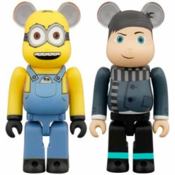 Medicom BE@RBRICK OTTO & YOUNG GRU 100% Minions 2PACK BOX