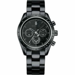 Berserk Watch Natural Diamond Chronograph All Black Limited Edition