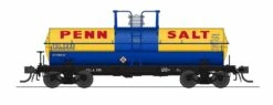 BLI 7668 HO Scale 6000 Gallon Tank Car UTLX/Penn Salt Late 1950s Variety 2 Pack C