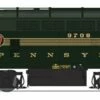 BLI 7691 HO Scale Baldwin BF-16 A Unit Sharknose Diesel "5 Stripe" PRR 9709 - Paragon4
