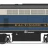 BLI 7694 HO Scale Baldwin RF-16 A/B Set Sharknose Diesel Baltimore & Ohio B&O 857A/857X - Paragon4