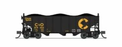 BLI (Broadway Limited Imports) 7155 N Scale 3 Bay Hopper Chessie System C&O 2 Pack B