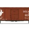 BLI (Broadway Limited Imports) 7277 N Scale 40' USRA Boxcar Delaware & Hudson D&H 2 Pack