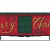 BLI (Broadway Limited Imports) 7285 N Scale 40' USRA Boxcar Christmas 2 Pack