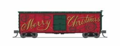 BLI (Broadway Limited Imports) 7285 N Scale 40' USRA Boxcar Christmas 2 Pack