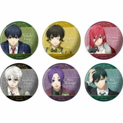 Blue Lock Throne Tin Badge 6Pack BOX