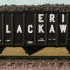 Bluford Shops N Scale 14132 14 Panel Ribside Hopper With Load 2-Pack Erie Lackawanna EL