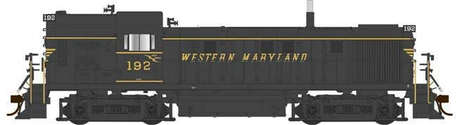 Bowser 25462 HO Scale ALCo RS-3 Hammerhead Diesel Western Maryland WM 193 DCC & Sound 1 Bowser 25462 HO Scale ALCo RS-3 Hammerhead Diesel Western Maryland WM 193 DCC & Sound