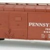 Bowser 41047 HO Scale 40' X31a Round Roof Boxcar "Shadow Keystone" PRR 69260 - NOS