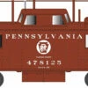 Bowser 42514 HO Scale PRR N8 Caboose Cabin Pennsylvania Eastern Region PRR 478135 - Trainphone